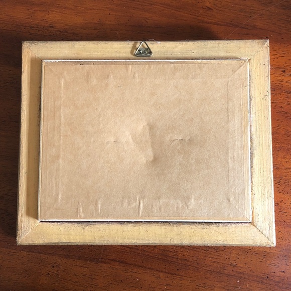 Vintage Landscape Oil Painting Gold Ornate Frame - Picture 5 of 6